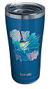 【中古】【輸入品・未使用】Tervis ステンレススチール 断熱タンブラー クリアとブラックハンマー蓋付き 20oz シルバー 1349656(3)