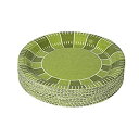 【中古】【輸入品・未使用】Football Themed 7%ダブルクォーテ% Disposable Round Paper Plates ?Superbowl Party Supplies Ideal for Game Day Tailgate Parties%カンマ% Super Bow