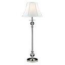 【中古】【輸入品・未使用】Dale Tiffany GB10196 クリスタルビュッフェランプ 光沢クロームとファブリックシェード