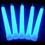 šۡ͢ʡ̤ѡ[]Glow With Us 100 Brand 6 SUPERIOR Blue Glow Sticks Bulk Wholesale Pack [¹͢]