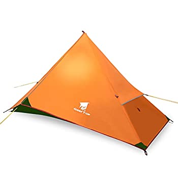 【中古】【輸入品・未使用】Geertop 1 Person 3 Season 20D Ultralight Backpacking Tent for Camping Hiking Climbing (Trekking Poles NOT Included)(Inner Tent is Green