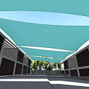 【中古】【輸入品・未使用】TANG Sunshades Depot Turquoise Waterproof 260 GSM Custom Sized 10'x...