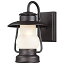 šۡ͢ʡ̤ѡWestinghouse 6204200 Santa Fe 1 Light Outdoor Wall Lantern%% Weathered Bronze [¹͢]