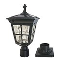 【中古】【輸入品・未使用】Kemeco ST4311AQ LED Cast Aluminum Solar Post Light Fixture with 3-I...