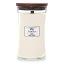【中古】【輸入品・未使用】WoodWick Everyday Lサイズ 砂時計キャンドル youth large / 11-13 ホワイト 93135E