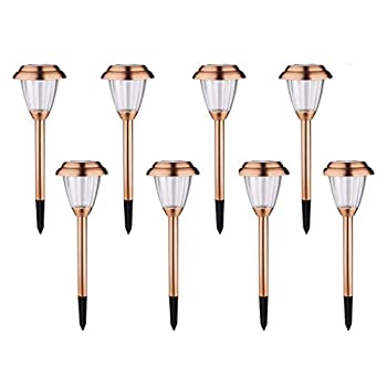 【中古】【輸入品・未使用】voona Solar Lights Outdoor Pathway - 8 Pack Copper Garden Walkway Lights Solar Powered Waterproof Outdoor Lights for Garden%カンマ% Lawn%カ 【中古】【輸入品・未使用】voona Solar Lights Outdoor Pathway - 8 Pack Copper Garden Walkway Lights Solar Powered Waterproof Outdoor Lights for Garden%カンマ% Lawn%カ