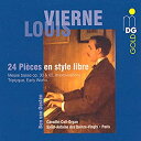 楽天ムジカ＆フェリーチェ楽天市場店【中古】【輸入品・未使用】Vierne:24 Pieces en style libre