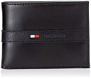 【中古】【輸入品 未使用】Tommy Hilfiger トミーフィルフィガー 財布 メンズ 財布 Men 039 s Leather Ranger Passcase Wallet (Black)