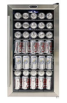 【中古】【輸入品 未使用】Whynter 冷蔵ショーケース 120缶 Beverage Refrigerator - Stainless Steel ステンレススチール 並行輸入