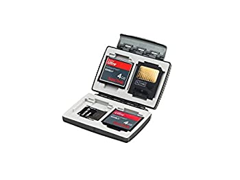 【中古】【輸入品 未使用】Gepe 3861E CardSafe Extreme for Compact Flash カンマ SD カンマ Smart Media カンマ Multimedia Card カンマ Memory Stick (Onyx) 並行輸入品