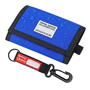 【中古】【輸入品・未使用】Rough Enough 子供用財布 青 10代の男の子向け キーチェーンギフト 【中古】【輸入品・未使用】Rough Enough 子供用財布 青 10代の男の子向け キーチェーンギフト