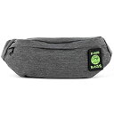 【中古】【輸入品・未使用】Dime Bags パフパック 防水 ファニーパック アスレチックウエストバッグ%カンマ% ブラック(4)