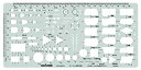 【未使用】【中古】ドラパス テンプレート E407 マイコン設計定規 31407