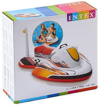 【未使用】【中古】INTEX(インテックス) ウェーブライダーライドオン 57520当店取り扱いの中古品についてこちらの商品は中古品となっております。 付属品の有無については入荷の度異なり、商品タイトルに付属品についての記載がない場合もございますので、ご不明な場合はメッセージにてお問い合わせください。 買取時より付属していたものはお付けしておりますが、付属品や消耗品に保証はございません。中古品のため、使用に影響ない程度の使用感・経年劣化（傷、汚れなど）がある場合がございますのでご了承下さい。また、中古品の特性上ギフトには適しておりません。当店は専門店ではございませんので、製品に関する詳細や設定方法はメーカーへ直接お問い合わせいただきますようお願い致します。 画像はイメージ写真です。ビデオデッキ、各プレーヤーなど在庫品によってリモコンが付属してない場合がございます。限定版の付属品、ダウンロードコードなどの付属品は無しとお考え下さい。中古品の場合、基本的に説明書・外箱・ドライバーインストール用のCD-ROMはついておりませんので、ご了承の上お買求め下さい。当店での中古表記のトレーディングカードはプレイ用でございます。中古買取り品の為、細かなキズ・白欠け・多少の使用感がございますのでご了承下さいませ。ご返品について当店販売の中古品につきまして、初期不良に限り商品到着から7日間はご返品を受付けておりますので 到着後、なるべく早く動作確認や商品確認をお願い致します。1週間を超えてのご連絡のあったものは、ご返品不可となりますのでご了承下さい。中古品につきましては商品の特性上、お客様都合のご返品は原則としてお受けしておりません。ご注文からお届けまでご注文は24時間受け付けております。当店販売の中古品のお届けは国内倉庫からの発送の場合は3営業日〜10営業日前後とお考え下さい。 海外倉庫からの発送の場合は、一旦国内委託倉庫へ国際便にて配送の後にお客様へお送り致しますので、お届けまで3週間から1カ月ほどお時間を頂戴致します。※併売品の為、在庫切れの場合はご連絡させて頂きます。※離島、北海道、九州、沖縄は遅れる場合がございます。予めご了承下さい。※ご注文後、当店より確認のメールをする場合がございます。ご返信が無い場合キャンセルとなりますので予めご了承くださいませ。