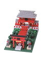 【未使用】【中古】カワダ(Kawada) ナノブロック 稲荷神社 530pcs NBH_108