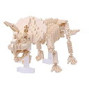 【中古】ナノブロック トリケラトプス骨格モデル NBM-017