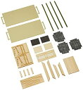 【中古-非常に良い】コバアニ模型工房 1/12 座卓と座椅子のセット 組立キット WZ-008