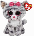 【中古】メテオエイパック Ty ビーニーブーズ キキ (リボンネコ) Mサイズ ぬいぐるみ 37190