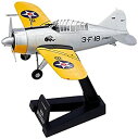 【中古-非常に良い】童友社 1/72 アメリカ海軍 F2A バッファロー 塗装済み完成品 No.20