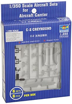 【中古】トランペッター 1/350 空母艦載機 C-2 グレイハウンド プラモデル