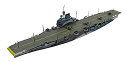 【中古-非常に良い】青島文化教材社 1/700 ウォーターラインシリーズ No.718 イギリス海軍 航空母艦イラストリアス プラモデル
