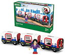 【中古】BRIO WORLD ライト&サウンド付メトロ列車 33867