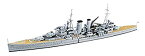 【中古】青島文化教材社 1/700 ウォーターラインシリーズ No.807 イギリス海軍 重巡洋艦 エクセター プラモデル