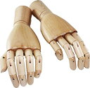 【未使用】【中古】木製モデルハンド(左右セット)