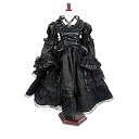 【中古】【Cospland】Bjd 球体関節人形 黒アリス 服 コスチューム 1/3