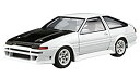 【中古-非常に良い】青島文化教材社 1/24 ザ・チューンドカーシリーズ No.45 カーブティッククラブ トヨタ AE86 トレノ 1985 プラモデル