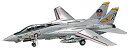 【中古-非常に良い】ハセガワ 1/48 アメリカ海軍 F-14A トムキャット プラモデル PT46