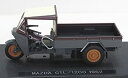 【中古-非常に良い】エブロ 1/43 マツダ CTL/1200 1952【幌有り】 グレー/ブラウン 完成品