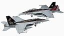 【中古】ハセガワ 1/72 アメリカ海軍 F/A-18E/F スーパーホーネット USS ニミッツ CVW-11 スペシャルパック Part1 2機セット プラ...