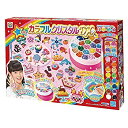 【中古】パーラービーズ カラフルクリスタルDX 80-54332