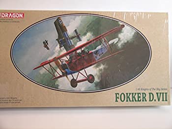 【未使用】【中古】ドラゴン 1/48 フォッカーD.VII プラモデル