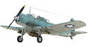 【中古-非常に良い】アカデミー 1/48 アメリカ海軍 SB2U-3 ヴィンディケイター ミッドウェー海戦 プラモデル 12324