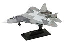 【中古】ピットロード 1/144 SNMシリーズ ロシア空軍 戦闘機 Su-57 塗装済み完成品 SNM15