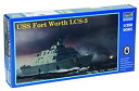 【未使用】【中古】トランペッター 1/350 アメリカ海軍 LCS-3 フォート・ワース プラモデル