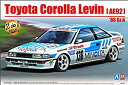 【中古-非常に良い】青島文化教材社 1/24 BEEMAXシリーズ No.12 トヨタ カローラ レビンAE92 1988 グループA仕様 プラモデル