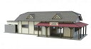 【中古】さんけい 1/87 情景シリーズ 駅舎-3 MK05-12 ペーパークラフト
