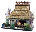 【未使用】【中古】ビリー 手作りドールハウスキット 街道シリーズ 周山街道 美山の茅葺き民家 8616