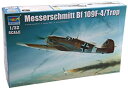 【中古-非常に良い】トランペッター 1/32 ドイツ軍 メッサーシュミット Bf109F-4/Trop プラモデル