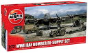 【中古-非常に良い】エアフィックス 1/72 第二次世界大戦 イギリス空軍 爆撃機補給セット プラモデル X5330
