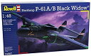 【未使用】【中古】ドイツレベル 1/48 P-61B ブラック ウィドー 04887 プラモデル