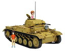 【中古】プラッツ ガールズ&パンツァー劇場版 あの夏の2号戦車F型です! ~みほとまほの思い出~ 1/35スケール 全長約140mm プラモデル GP-34