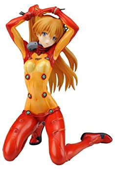 【未使用】【中古】コトブキヤ ヱヴァンゲリヲン新劇場版 式波 アスカ ラングレー ~テスト用プラグスーツver.~ 1/6スケールPVC塗装済み完成品