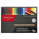 【未使用】【中古】カランダッシュ 色鉛筆 油性 ルミナンス 6901 20色セット 6901-720 20色セット 紙箱 正規輸入品