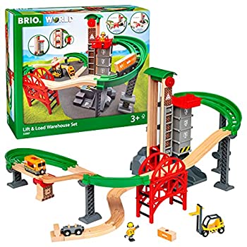 【中古】BRIO ( ブリオ ) WORLD ウェアハウスレールセット 対象年齢 3歳~ ( 電車 おもちゃ 木製 レール ) 33887当店取り扱いの中古品についてこちらの商品は中古品となっております。 付属品の有無については入荷の度異なり、商品タイトルに付属品についての記載がない場合もございますので、ご不明な場合はメッセージにてお問い合わせください。 買取時より付属していたものはお付けしておりますが、付属品や消耗品に保証はございません。中古品のため、使用に影響ない程度の使用感・経年劣化（傷、汚れなど）がある場合がございますのでご了承下さい。また、中古品の特性上ギフトには適しておりません。当店は専門店ではございませんので、製品に関する詳細や設定方法はメーカーへ直接お問い合わせいただきますようお願い致します。 画像はイメージ写真です。ビデオデッキ、各プレーヤーなど在庫品によってリモコンが付属してない場合がございます。限定版の付属品、ダウンロードコードなどの付属品は無しとお考え下さい。中古品の場合、基本的に説明書・外箱・ドライバーインストール用のCD-ROMはついておりませんので、ご了承の上お買求め下さい。当店での中古表記のトレーディングカードはプレイ用でございます。中古買取り品の為、細かなキズ・白欠け・多少の使用感がございますのでご了承下さいませ。ご返品について当店販売の中古品につきまして、初期不良に限り商品到着から7日間はご返品を受付けておりますので 到着後、なるべく早く動作確認や商品確認をお願い致します。1週間を超えてのご連絡のあったものは、ご返品不可となりますのでご了承下さい。中古品につきましては商品の特性上、お客様都合のご返品は原則としてお受けしておりません。ご注文からお届けまでご注文は24時間受け付けております。当店販売の中古品のお届けは国内倉庫からの発送の場合は3営業日〜10営業日前後とお考え下さい。 海外倉庫からの発送の場合は、一旦国内委託倉庫へ国際便にて配送の後にお客様へお送り致しますので、お届けまで3週間から1カ月ほどお時間を頂戴致します。※併売品の為、在庫切れの場合はご連絡させて頂きます。※離島、北海道、九州、沖縄は遅れる場合がございます。予めご了承下さい。※ご注文後、当店より確認のメールをする場合がございます。ご返信が無い場合キャンセルとなりますので予めご了承くださいませ。