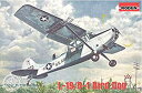 【中古】航空機 セスナ L-19/O-1 - バードドッグ 1/48スケール モデル Roden 409
