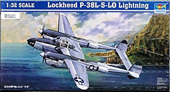 【中古】トランペッター 1/32 ロッキード P-38L-5-LO ライトニング プラモデル